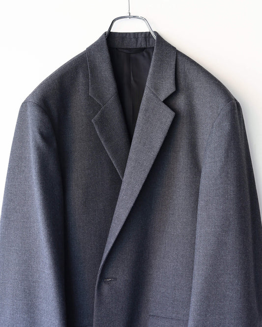 SPORTS COAT ORGANIC WOOL SURVIVAL CLOTH®︎ "CHARCOAL"
