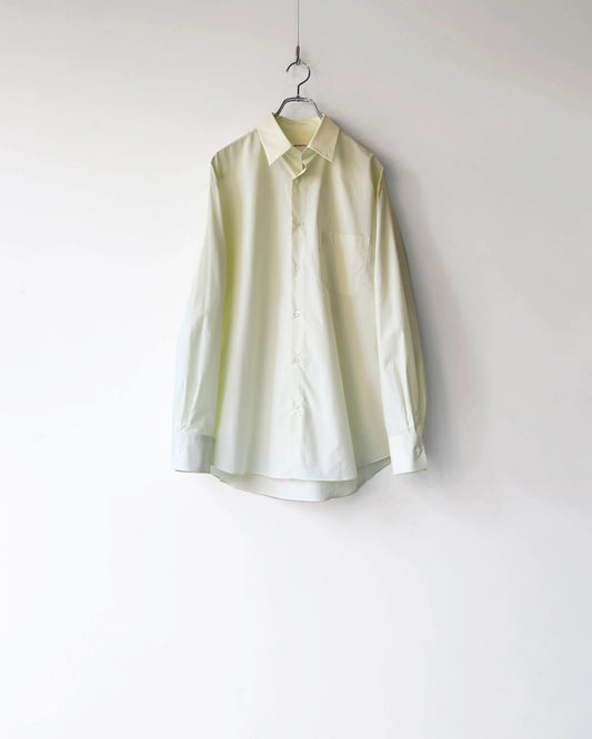 COMFORT FIT SHIRT ORGANIC GIZA TYPEWRITER "LEMON"