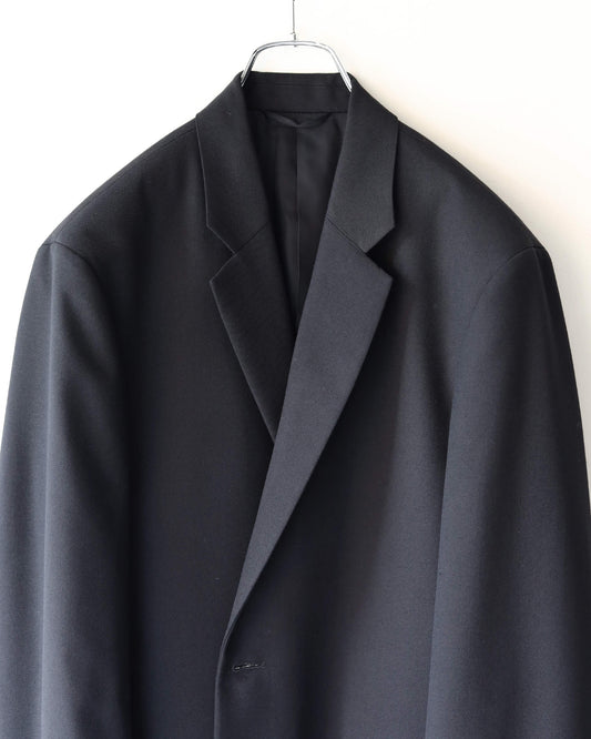 SPORTS COAT ORGANIC WOOL SURVIVAL CLOTH®︎ "BLACK"