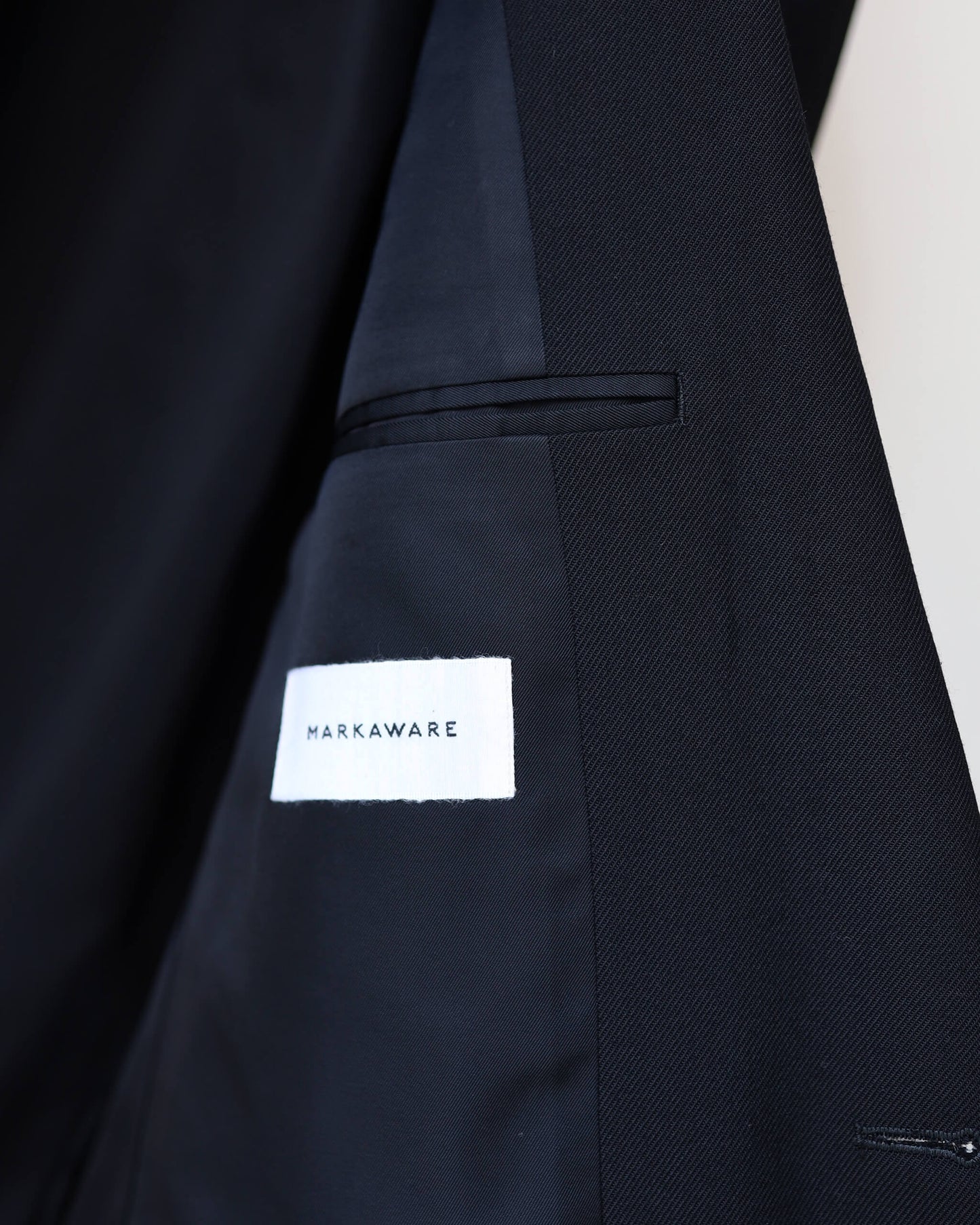 SPORTS COAT ORGANIC WOOL SURVIVAL CLOTH®︎ "BLACK"