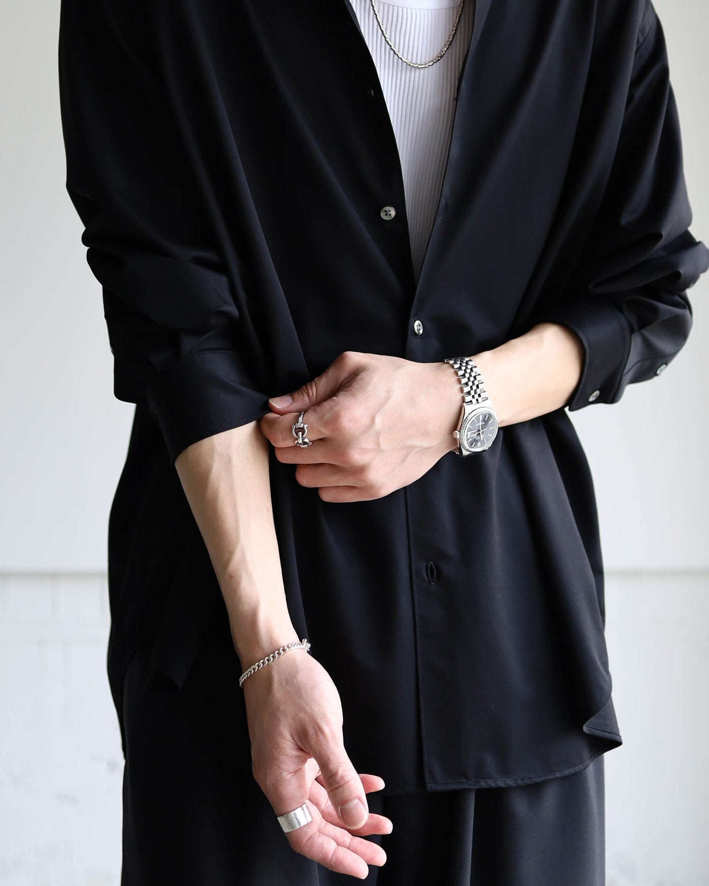 46G Atmosphere Shirt "BLACK"