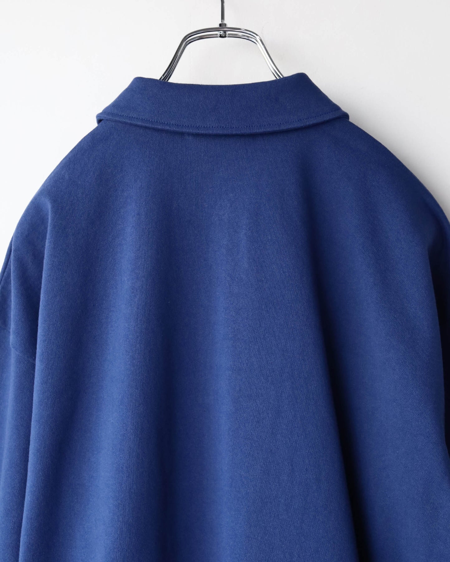 HALF ZIP SWEAT "FRESH NAVY"