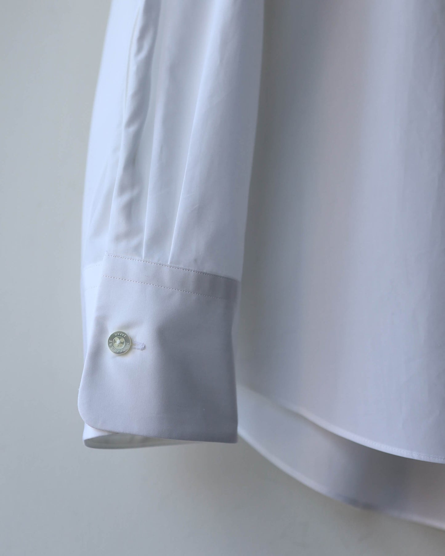 COMFORT FIT SHIRT ORGANIC GIZA TYPEWRITER "WHITE"