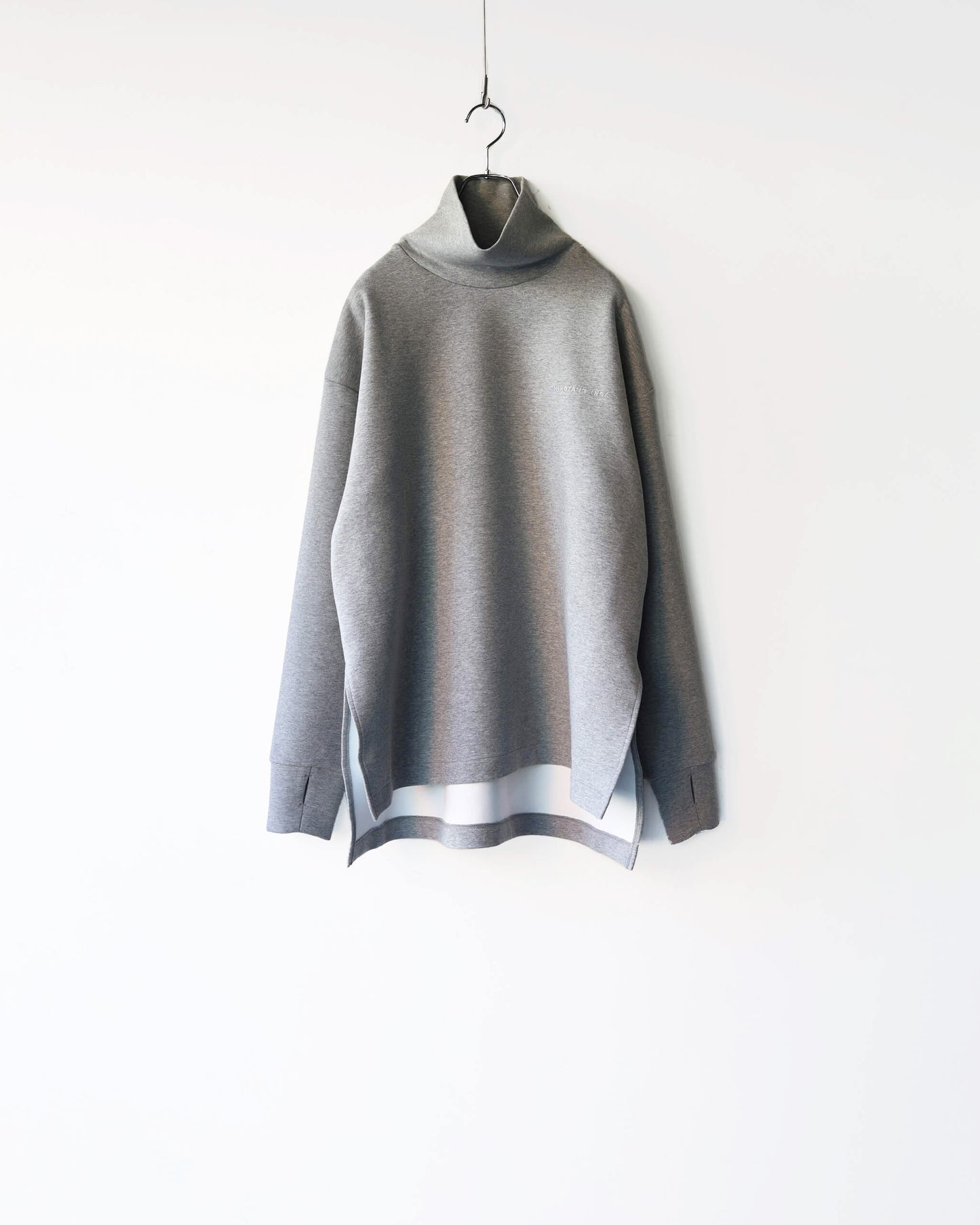 4S HI NECK "HEATHER GRAY"