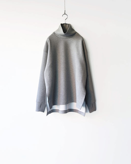 4S HI NECK "HEATHER GRAY"