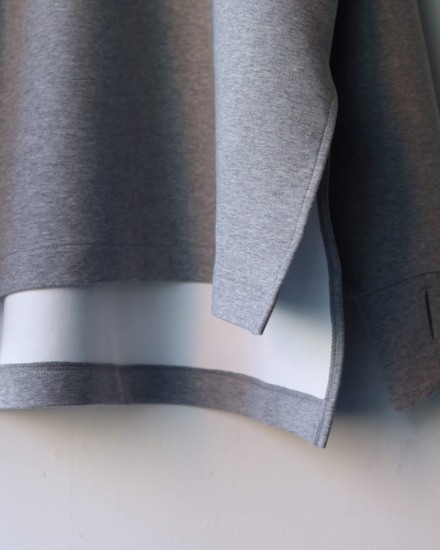 4S HI NECK "HEATHER GRAY"