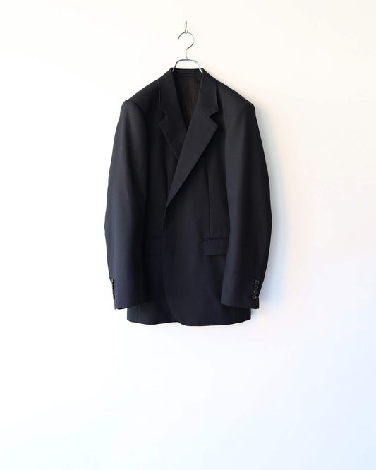 LA LEONA JACKET ORGANIC WOOL SURVIVAL CLOTH® "BLACK"