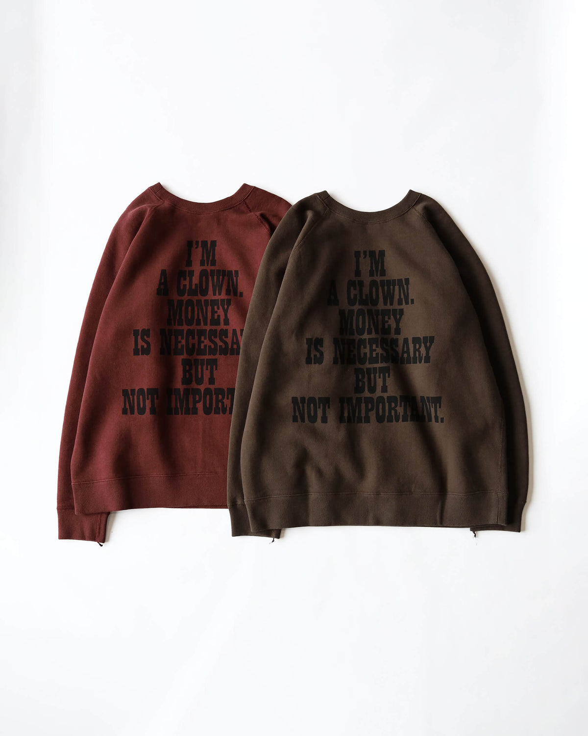 FILM MAKER PRINT SWEATSHIRT "BORDEAUX"