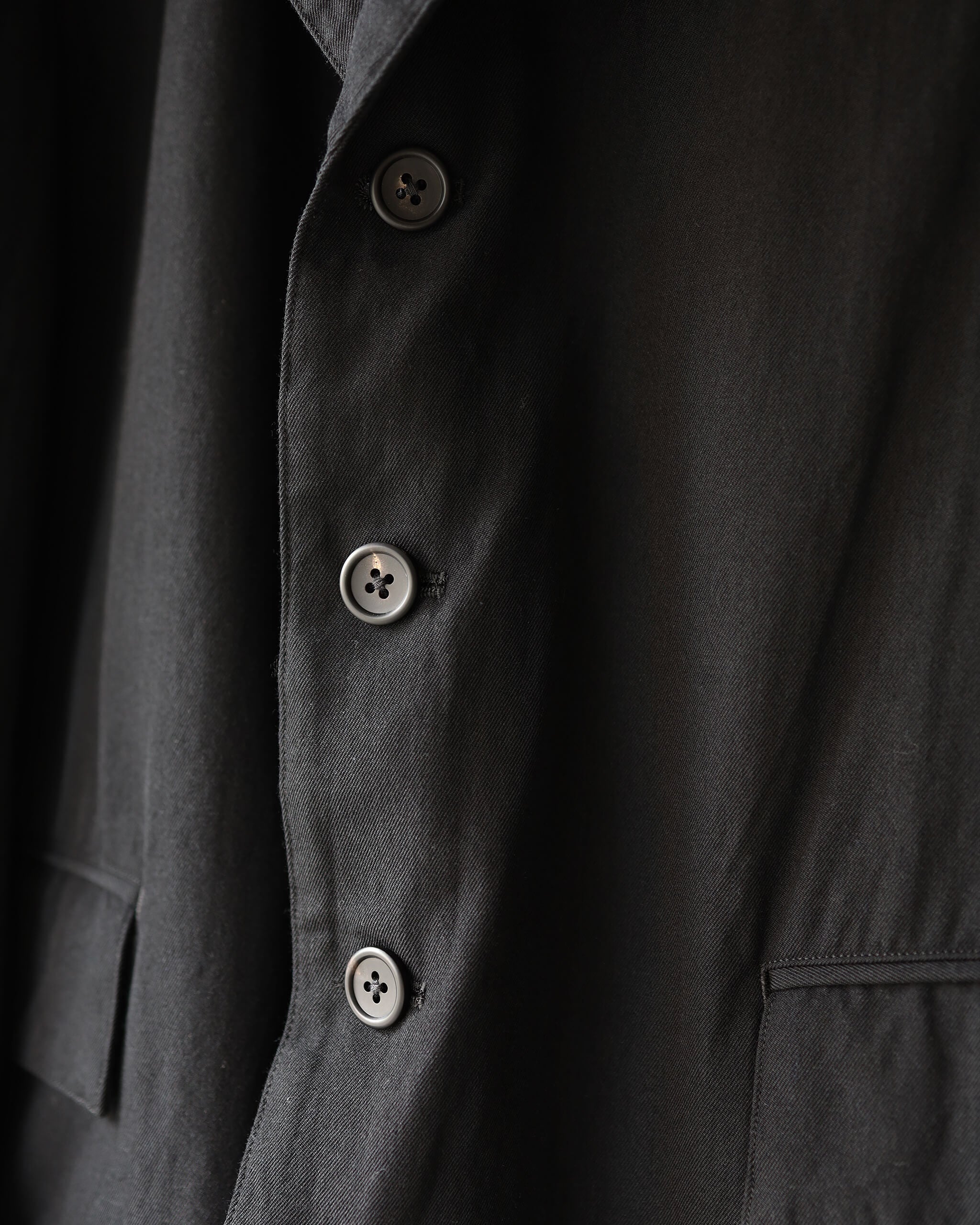TOHNAI WOOL SILK GABARDINE / 3B JACKET 