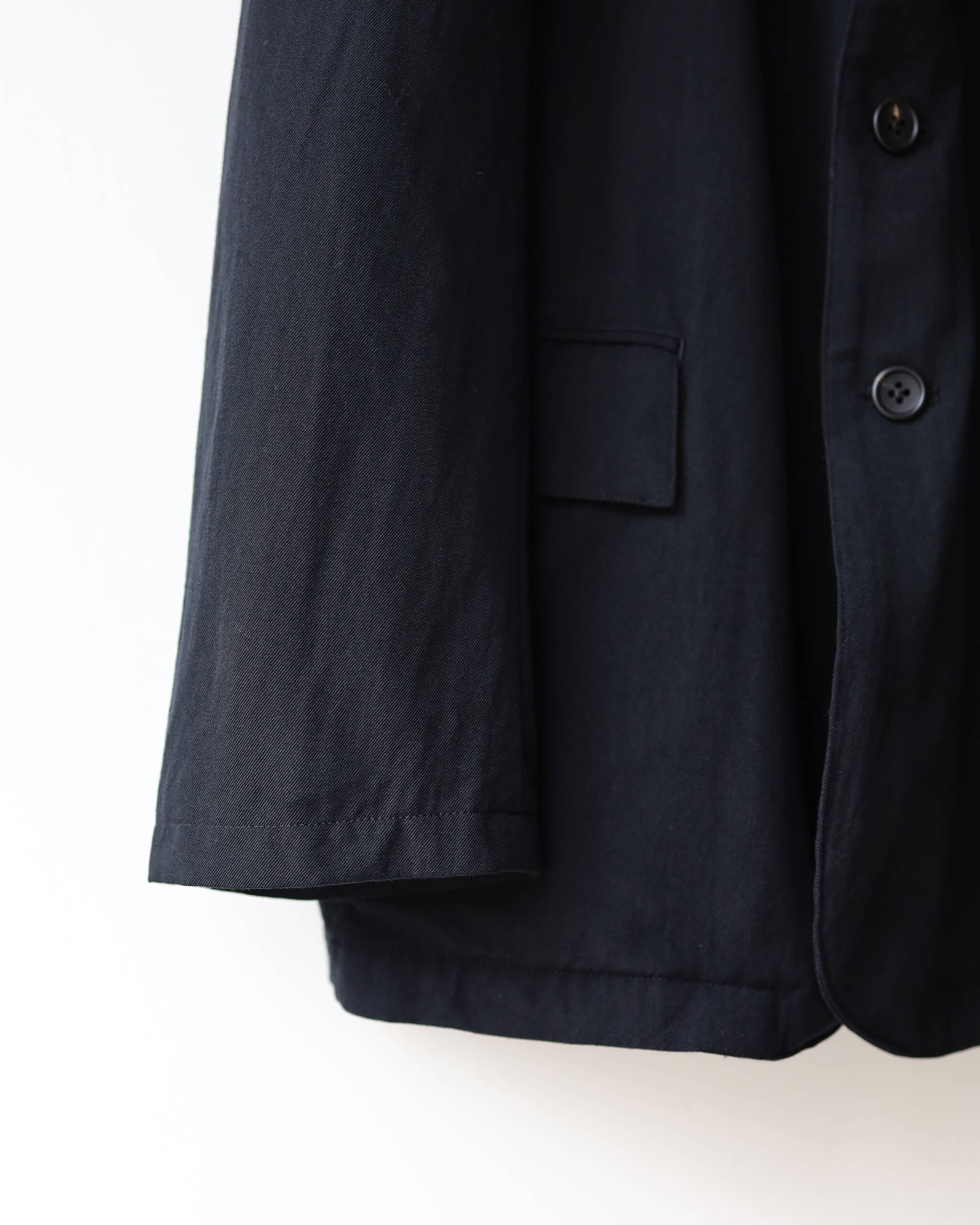 TOHNAI WOOL SILK GABARDINE / 3B JACKET 
