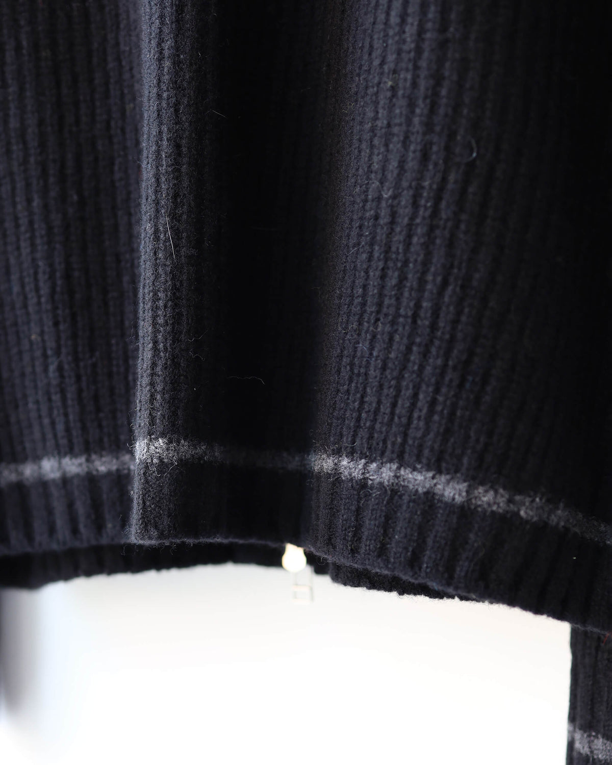 CABLE KNIT CARDIGAN "Bk"