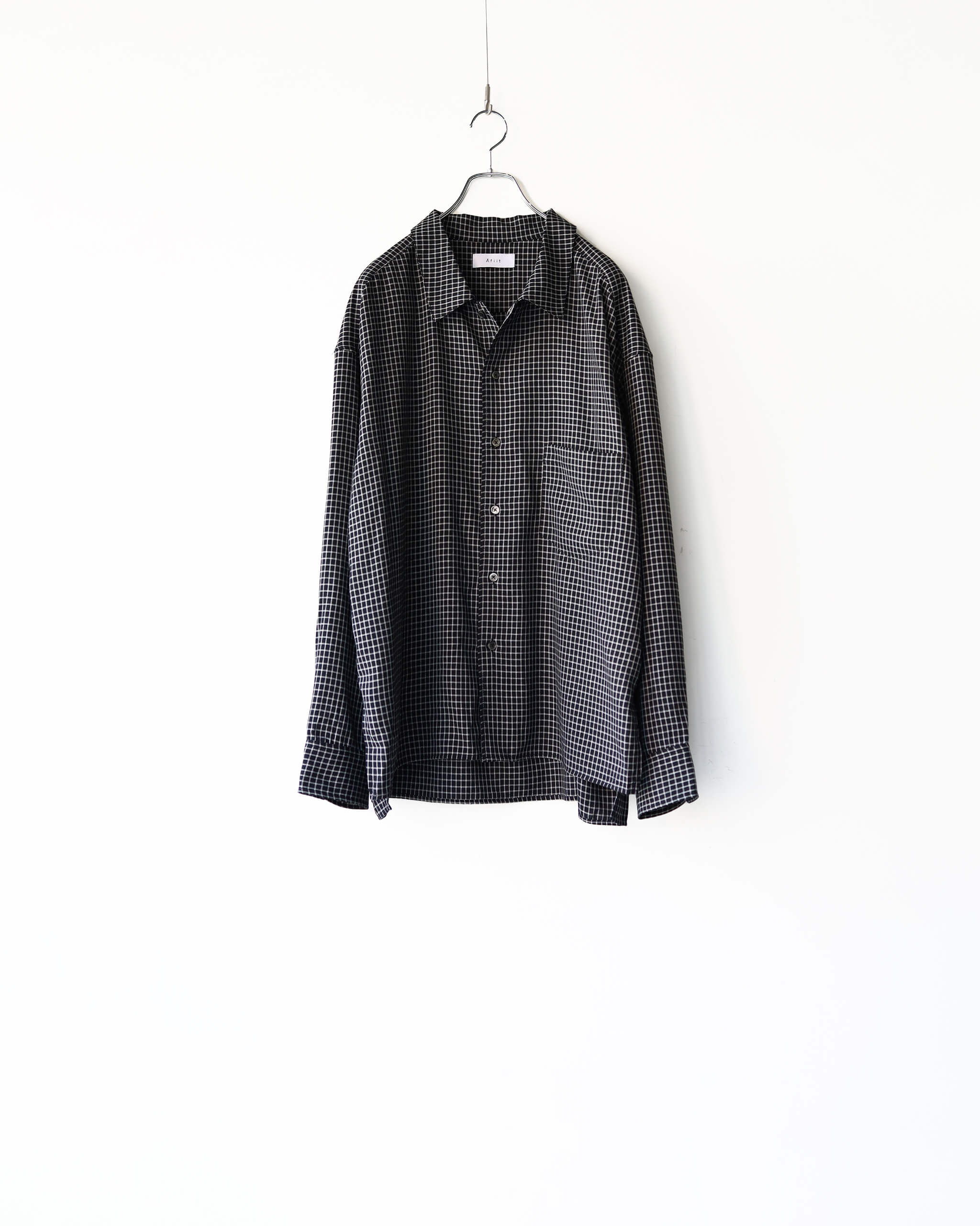 Afiit RAYON CHECK SHIRT 