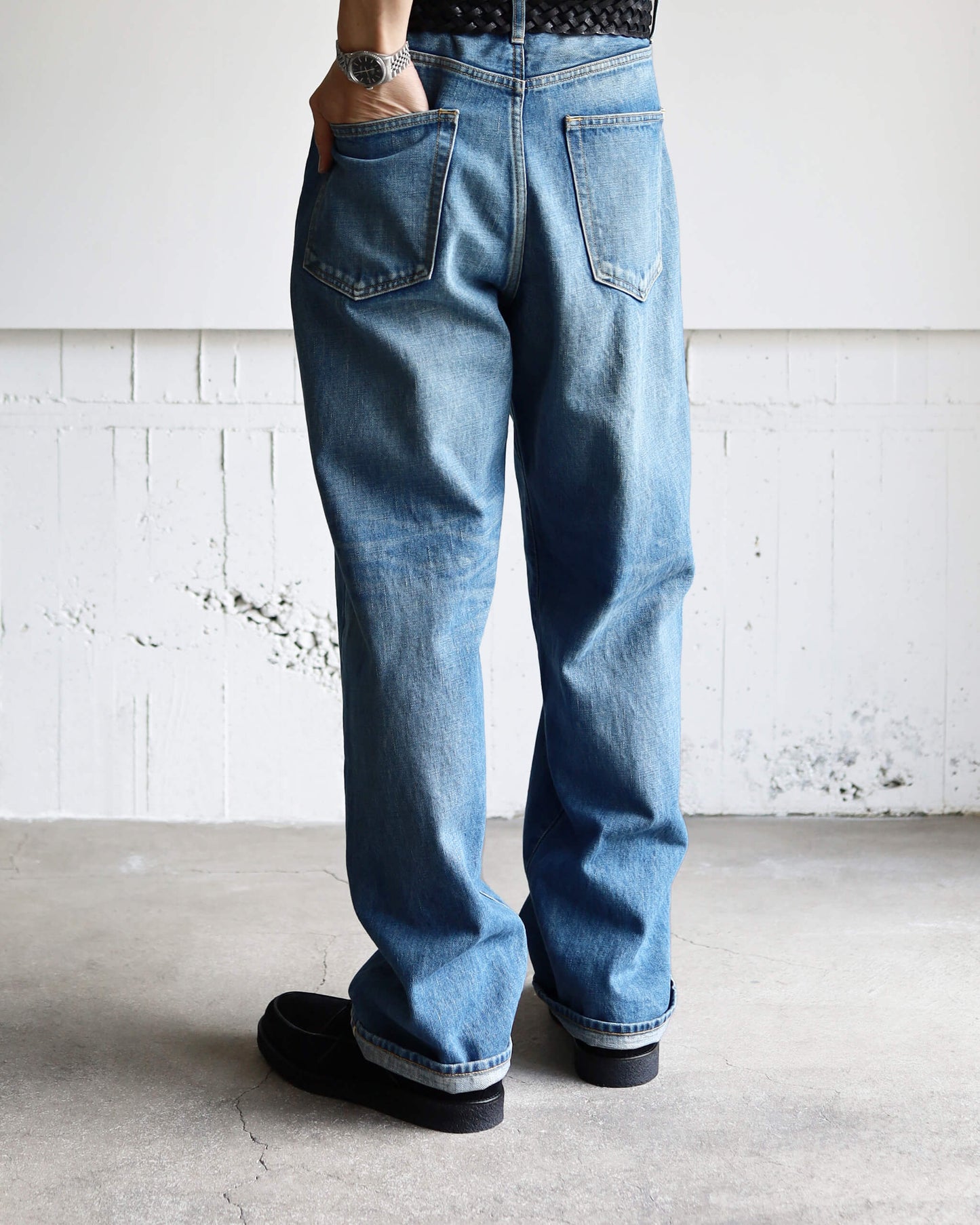 SELVEDGE DENIM 5POCKET PANTS "INDIGO"