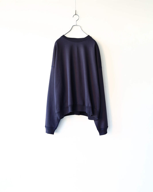 HUGE SWEAT SHORT ORGANIC COTTON HEAVY FLEECE "D.NAVY"