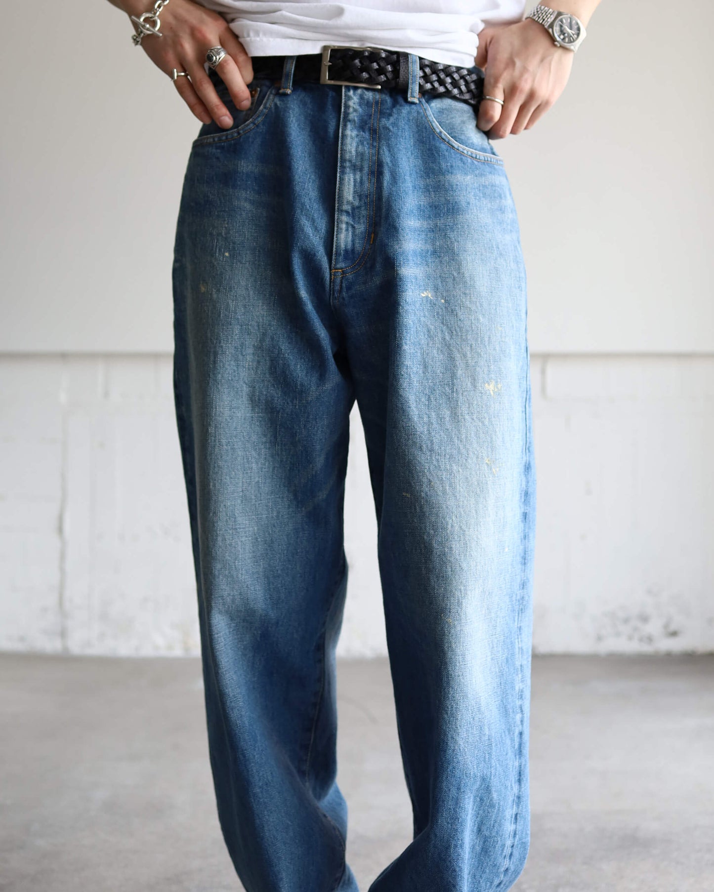 SELVEDGE DENIM 5POCKET PANTS "INDIGO"