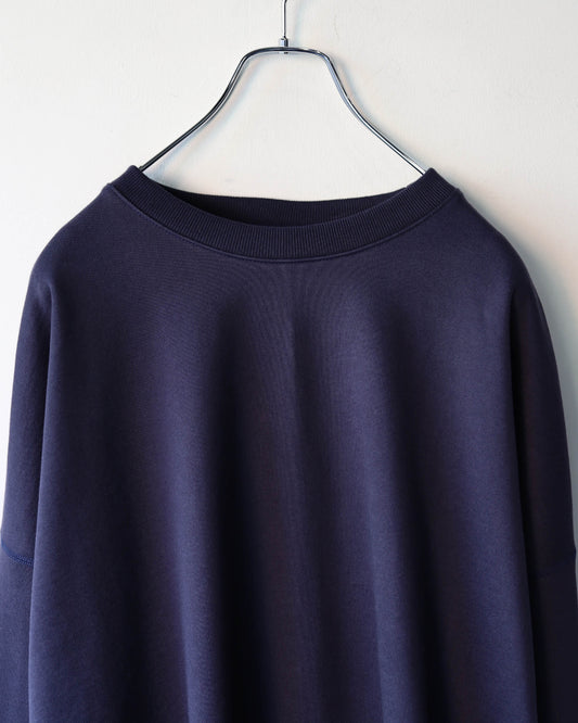 HUGE SWEAT SHORT ORGANIC COTTON HEAVY FLEECE "D.NAVY"