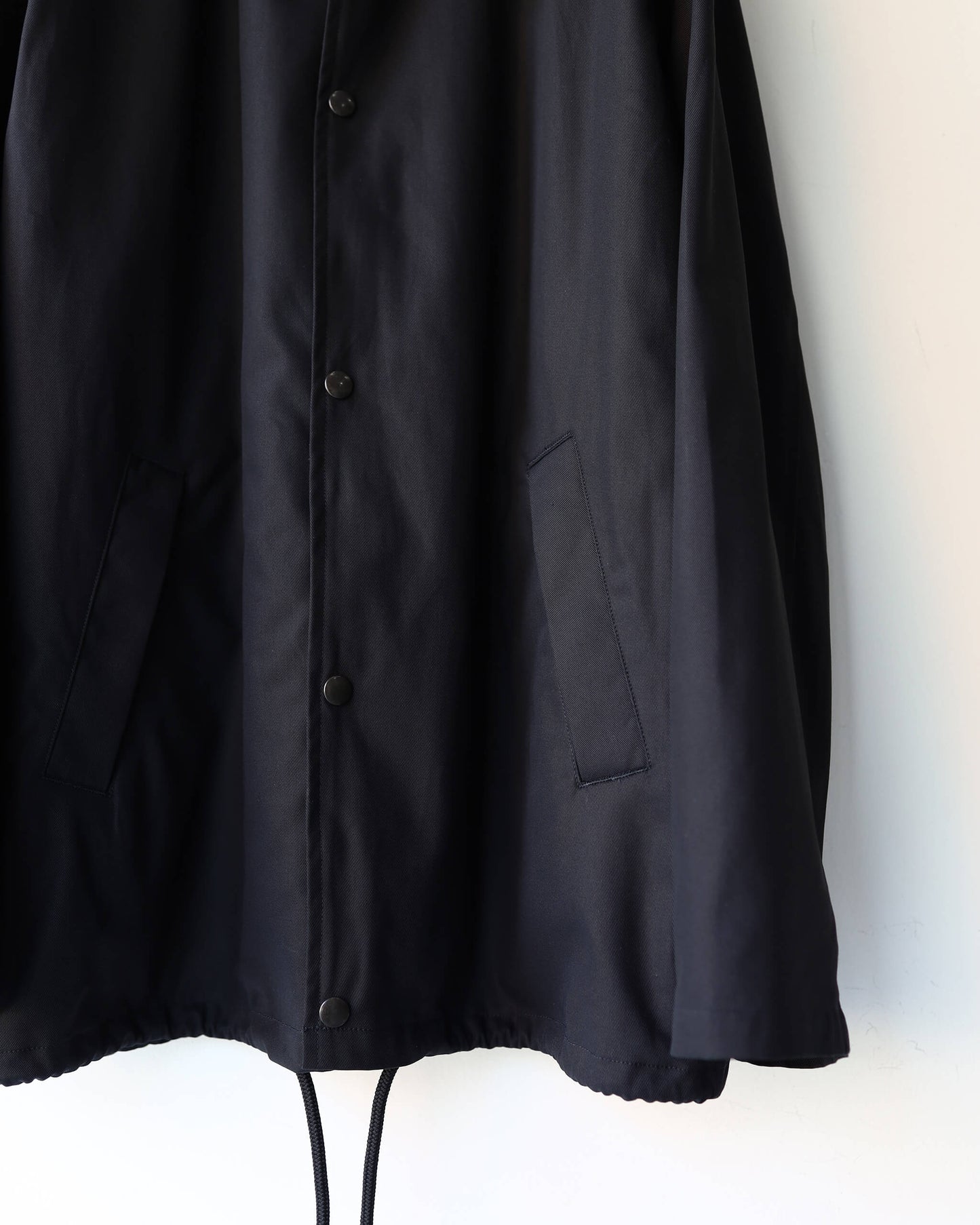 COACH JACKET Ⅳ ORGANIC COTTON SURVIVAL CLOTH®︎ "BLACK"