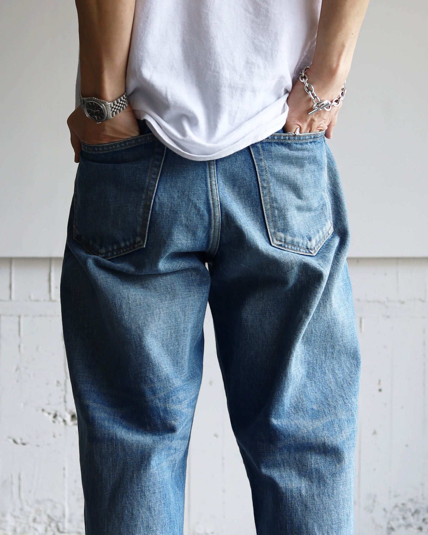 SELVEDGE DENIM 5POCKET PANTS "INDIGO"
