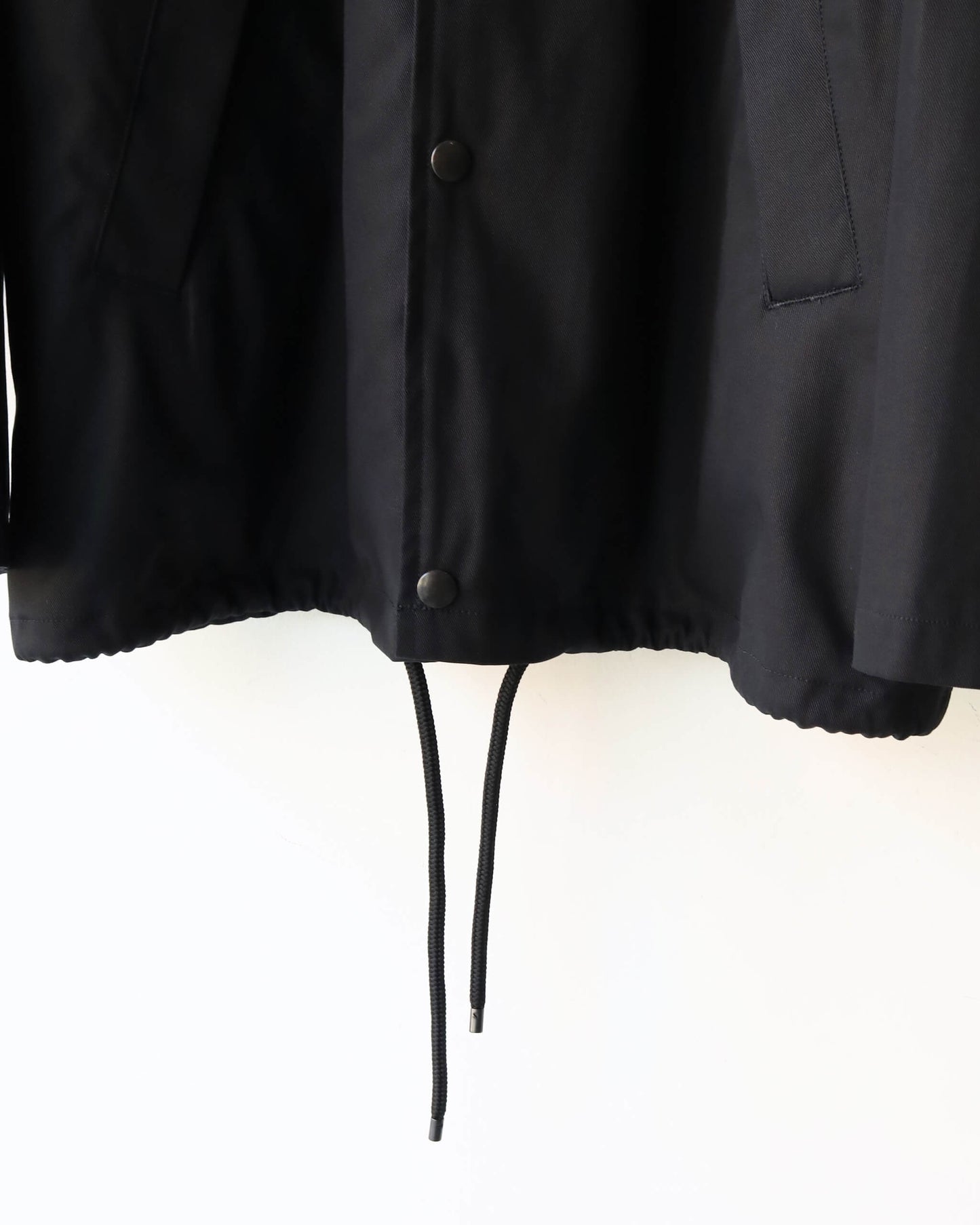 COACH JACKET Ⅳ ORGANIC COTTON SURVIVAL CLOTH®︎ "BLACK"