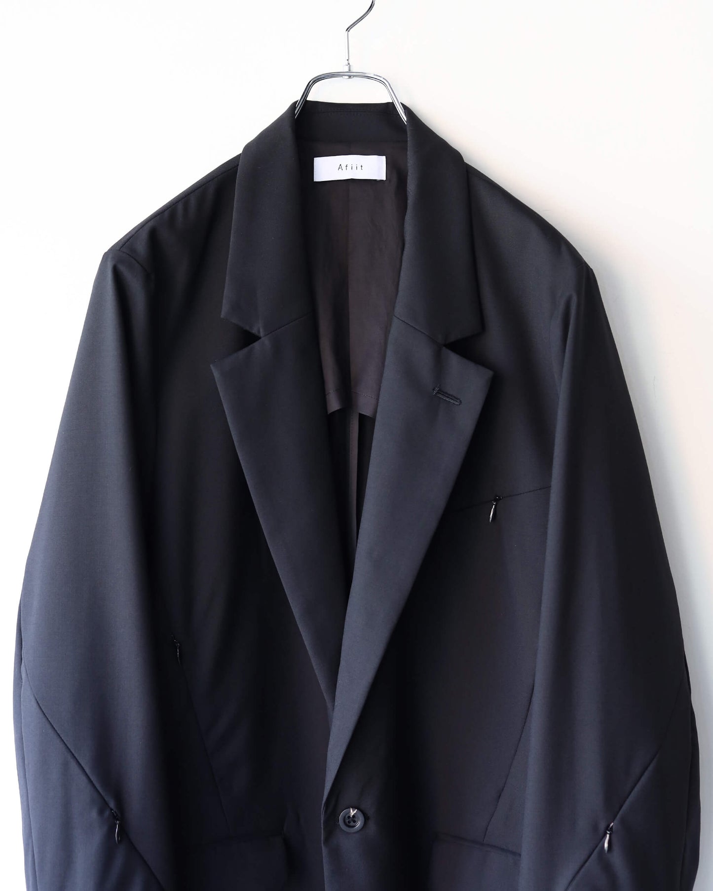 TAILORED JACKET "BLACK"