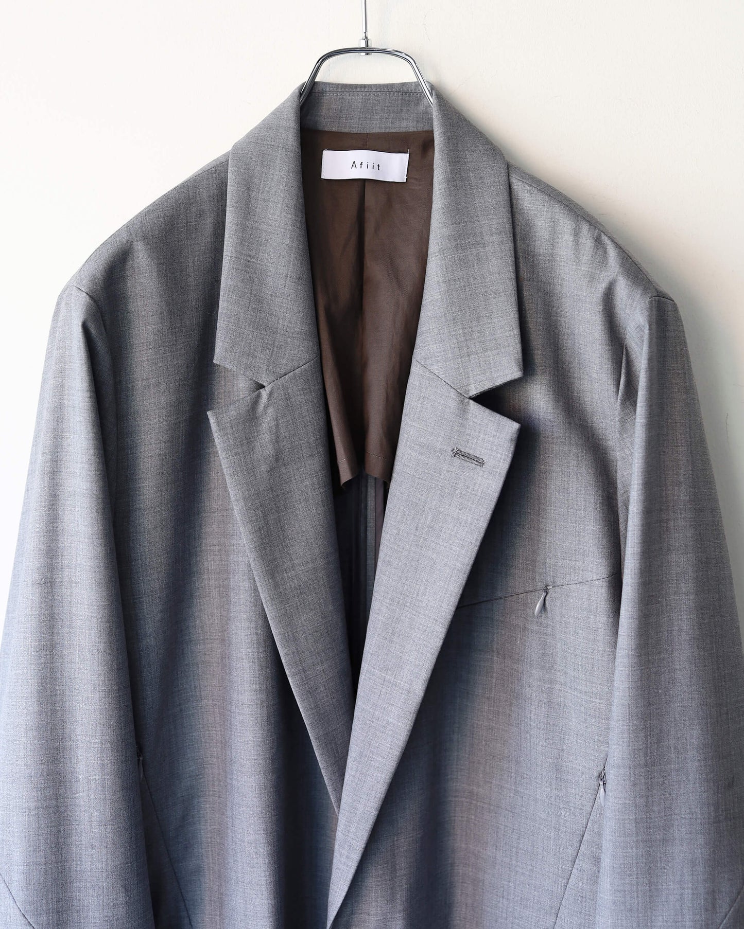 TAILORED JACKET "GRAY"