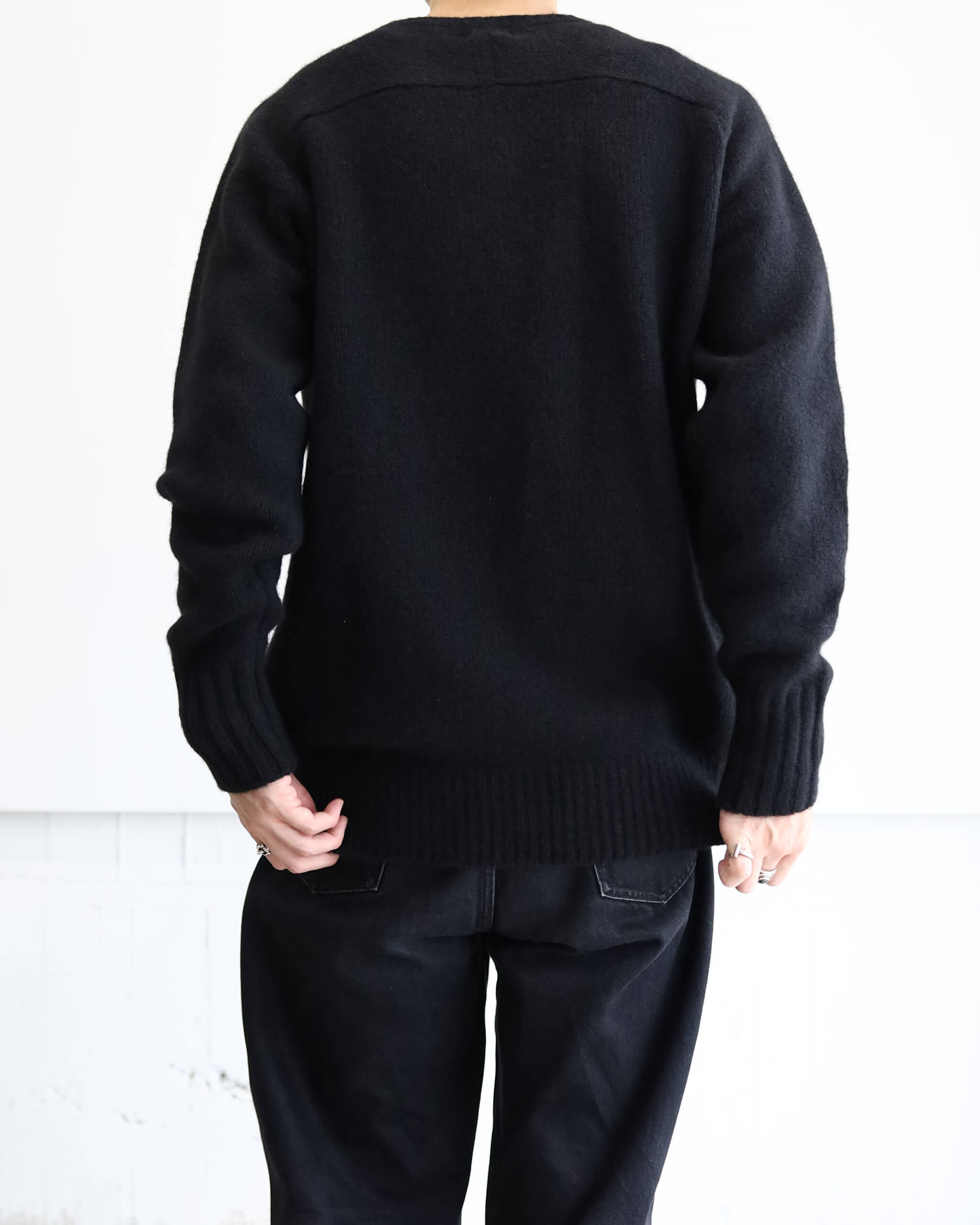 REVERBERATE リバーバレイト ZIP LONG SLEEVE POLO-