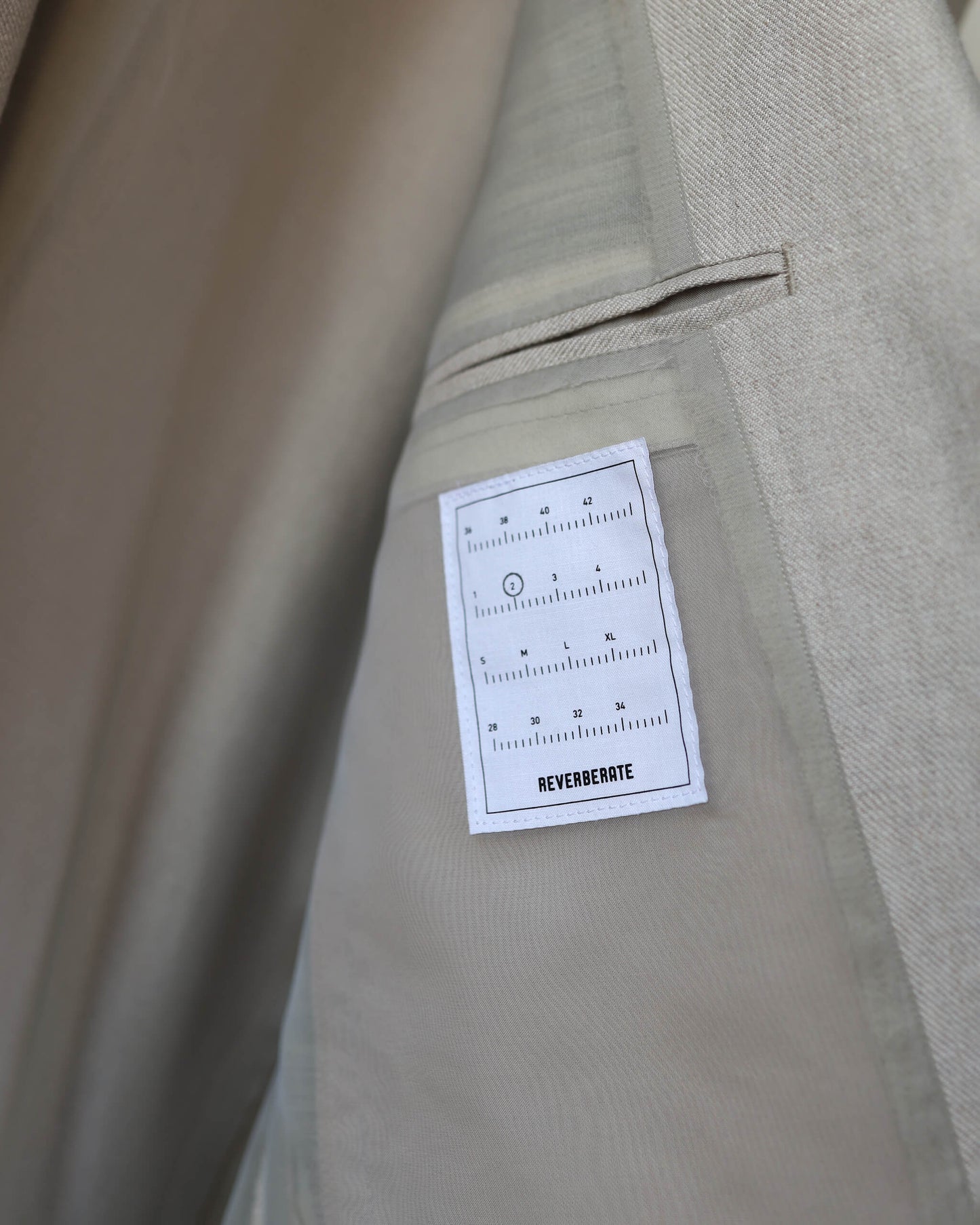 TAILORED JACKET "ECRU"