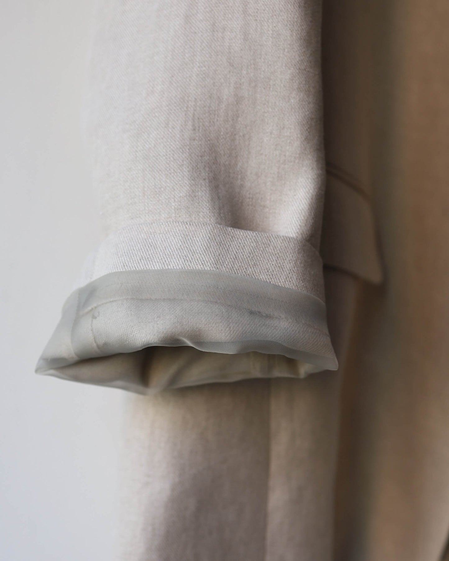 TAILORED JACKET "ECRU"