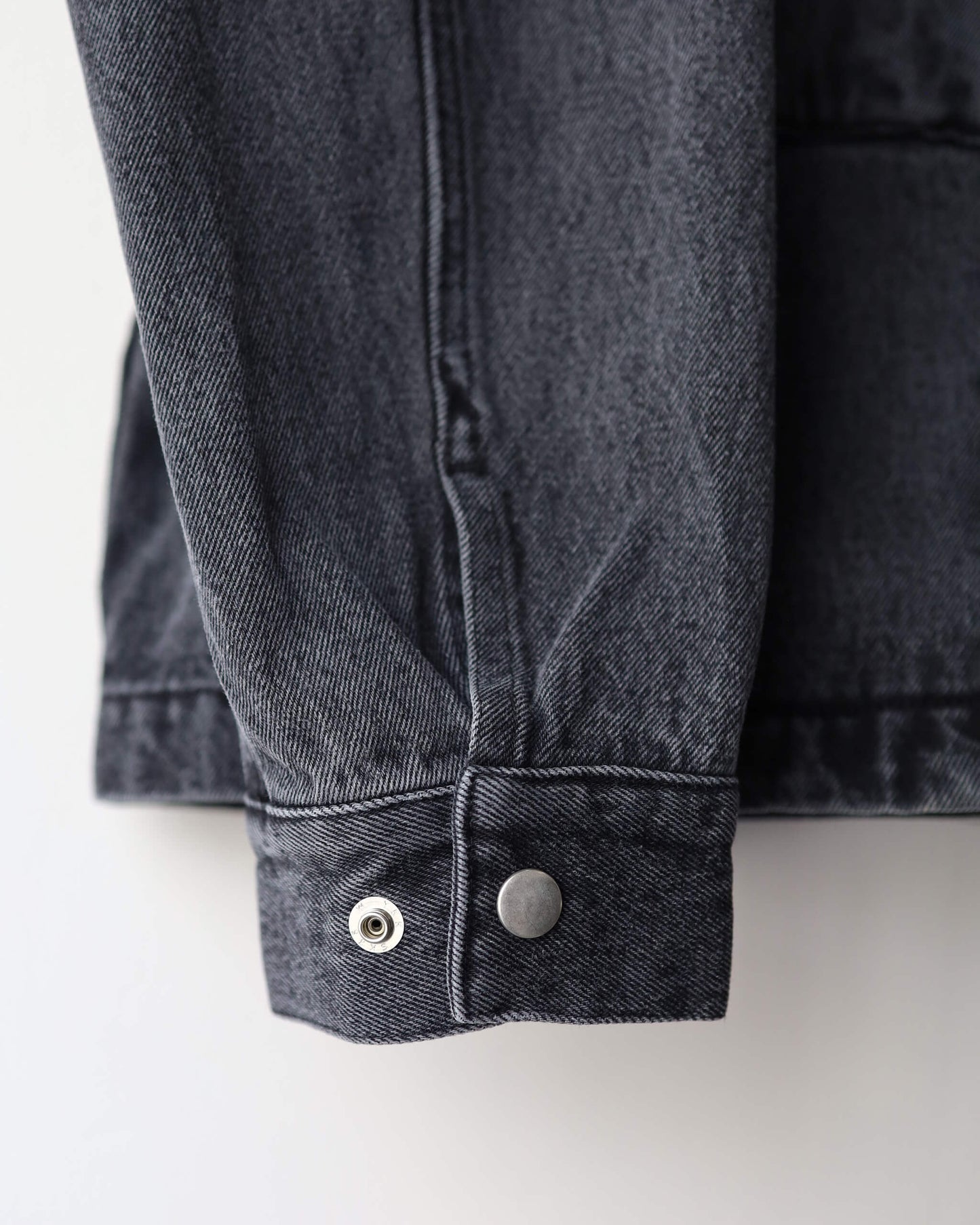 FLOAT DENIM BLOUSON "BLACK"