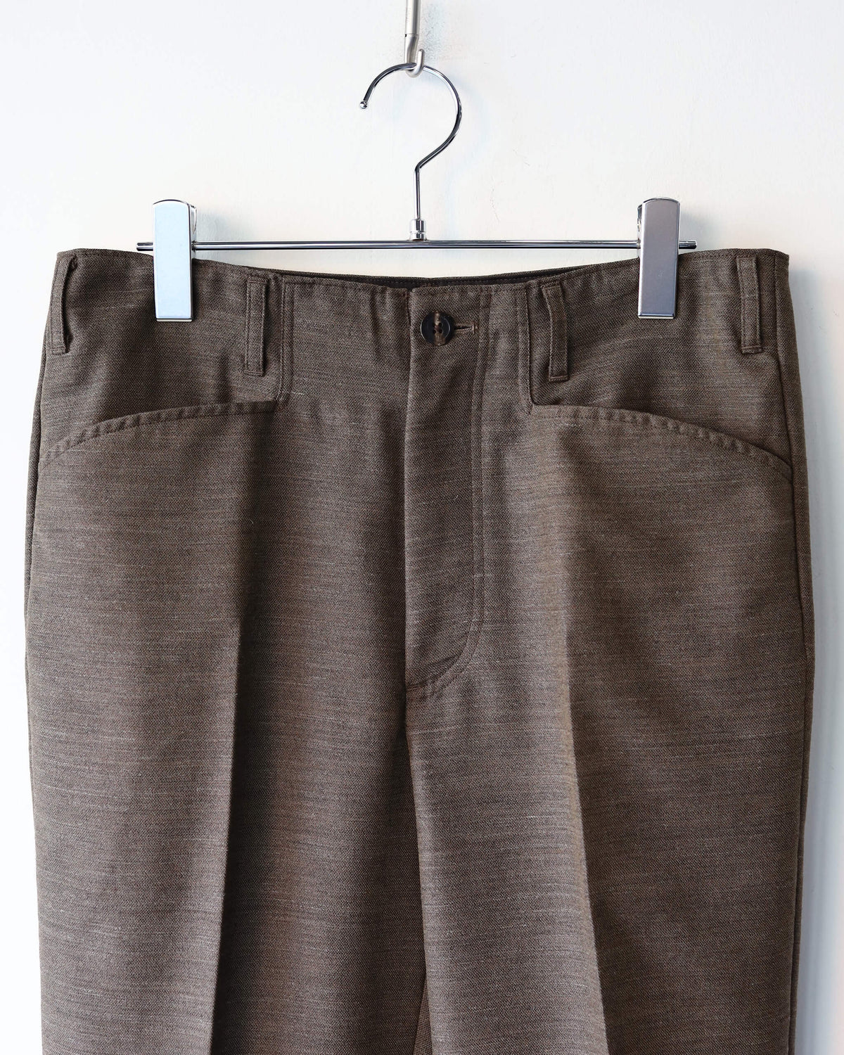 Shetland wool moleskin - Pearce "Brown"