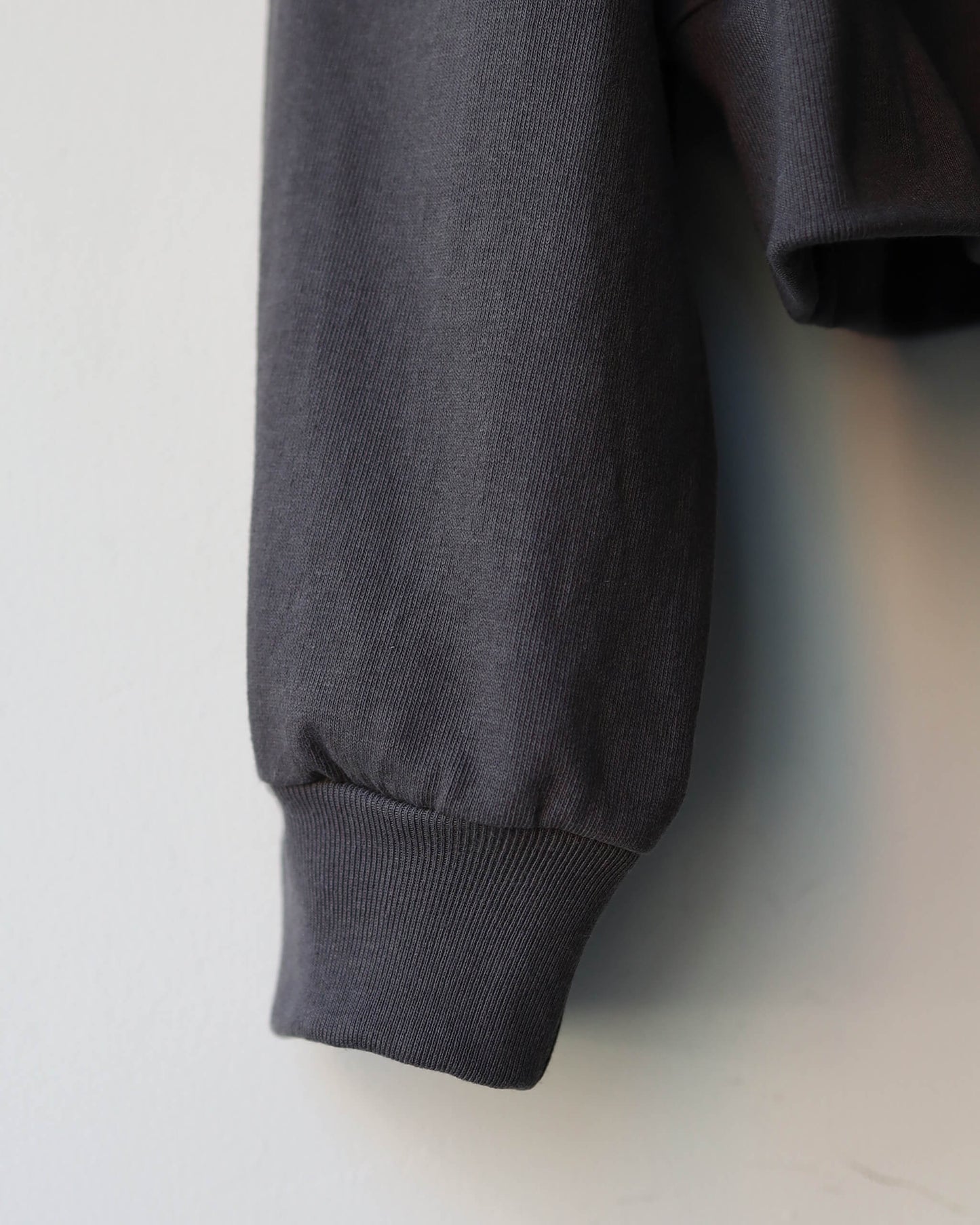 HALF ZIP JERSEY "DARK GRAY"