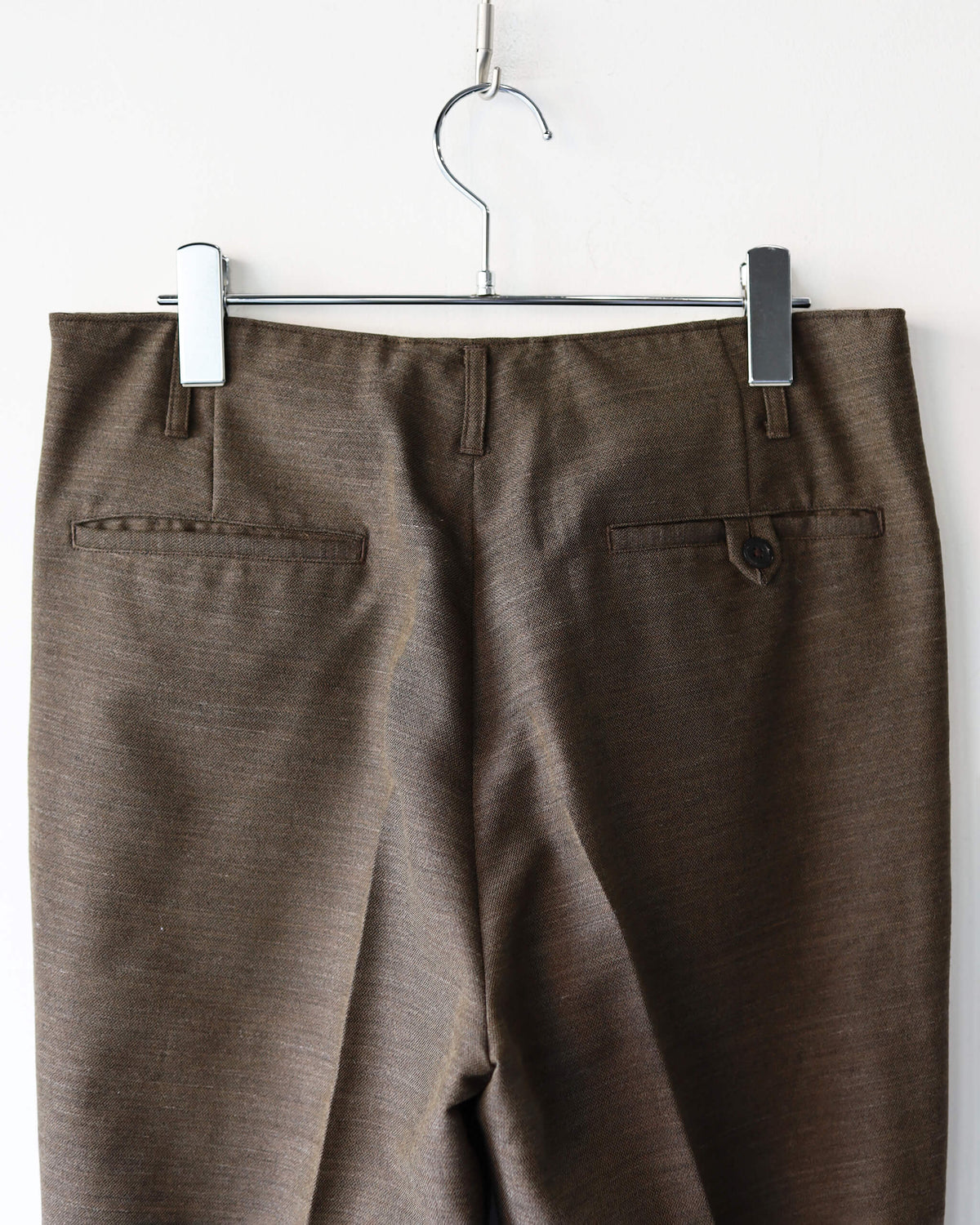 Shetland wool moleskin - Pearce "Brown"