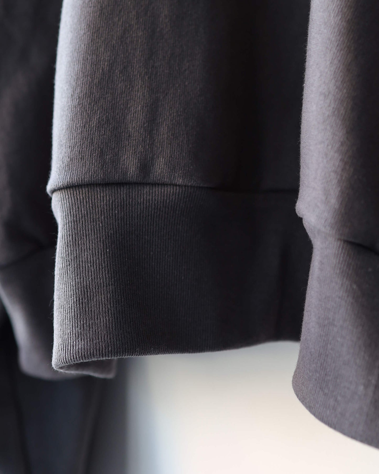 HALF ZIP JERSEY "DARK GRAY"