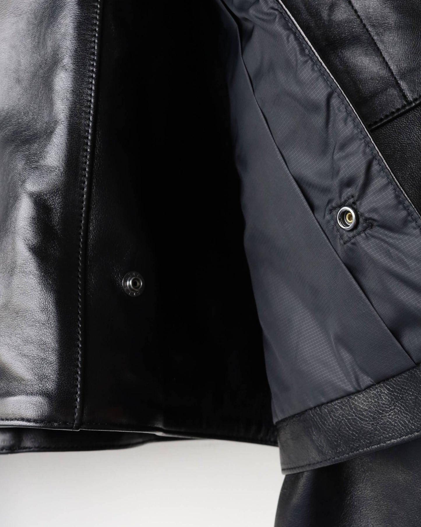 LEATHER MK3 JACKET "Bk"