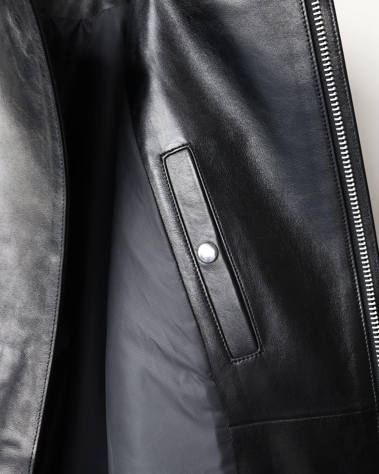 LEATHER MK3 JACKET "Bk"