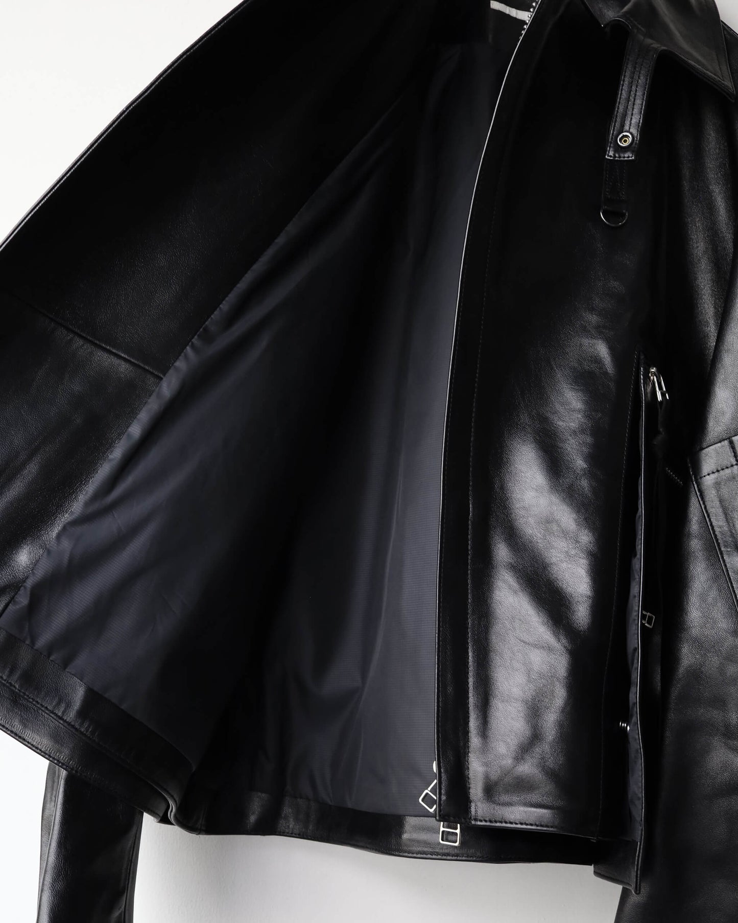 LEATHER MK3 JACKET "Bk"