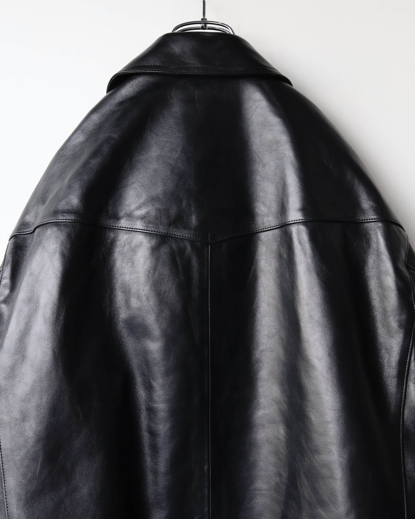 LEATHER MK3 JACKET "Bk"