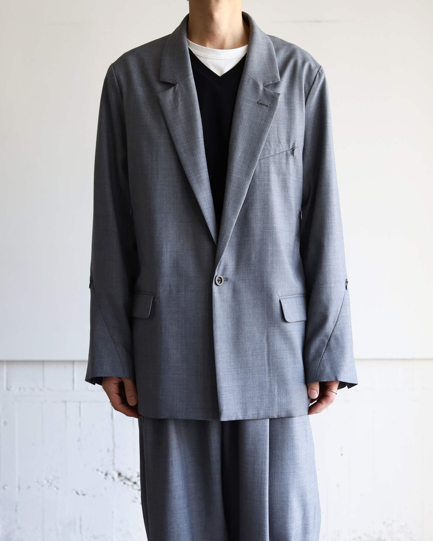 TAILORED JACKET "GRAY"