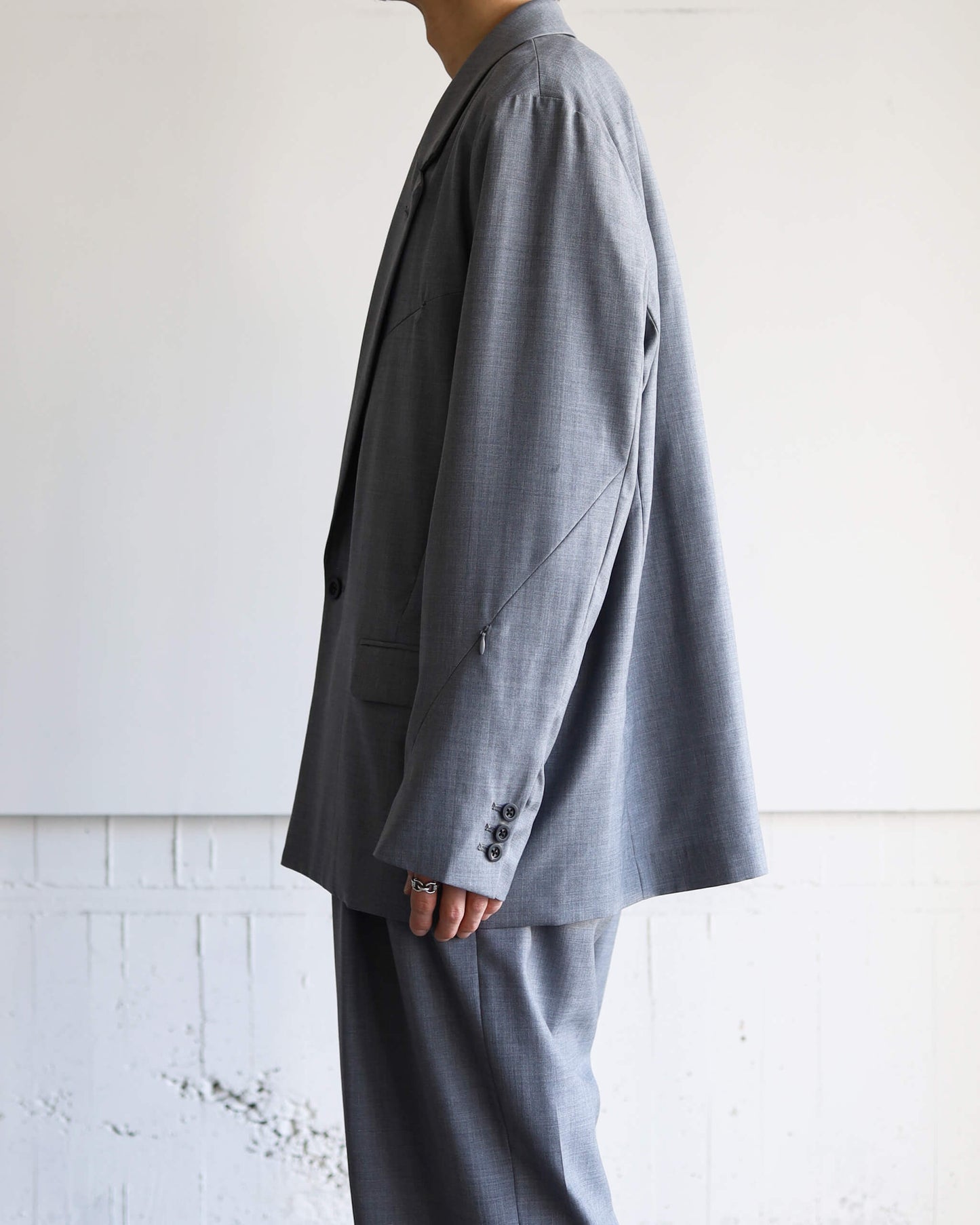 TAILORED JACKET "GRAY"