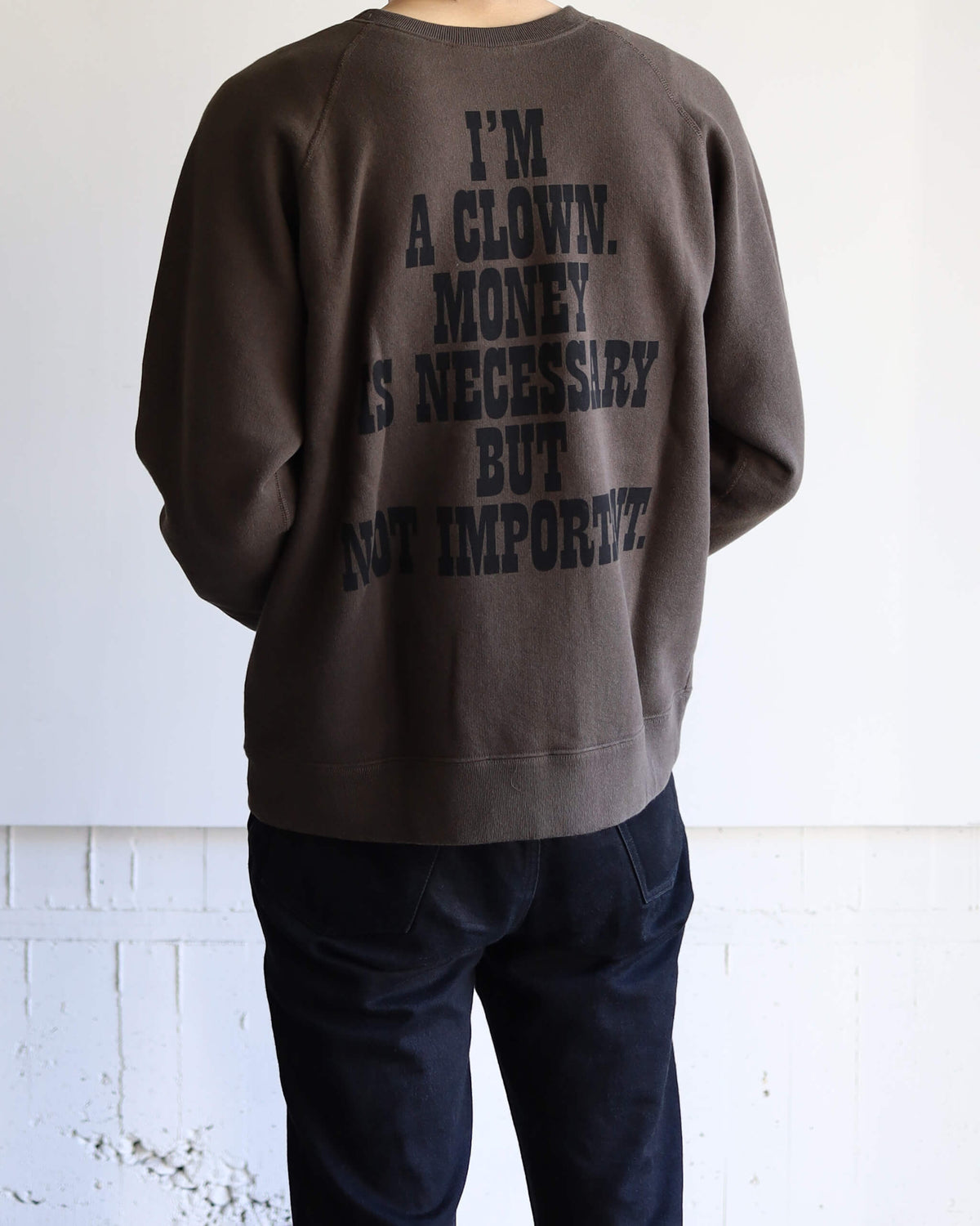 FILM MAKER PRINT SWEATSHIRT "SHADOW"