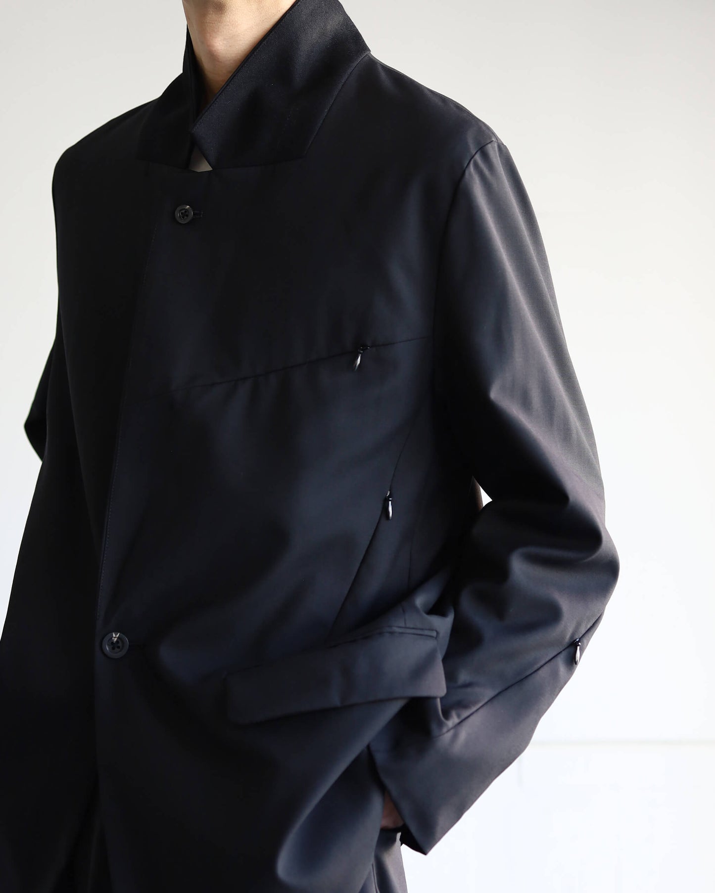 TAILORED JACKET "BLACK"