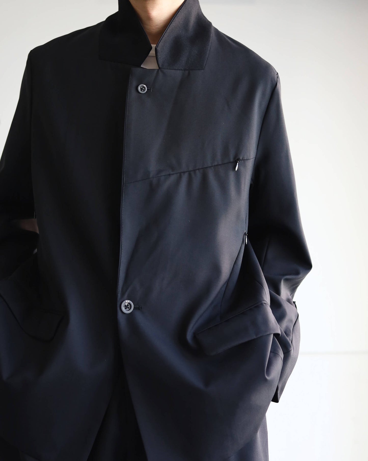 TAILORED JACKET "BLACK"