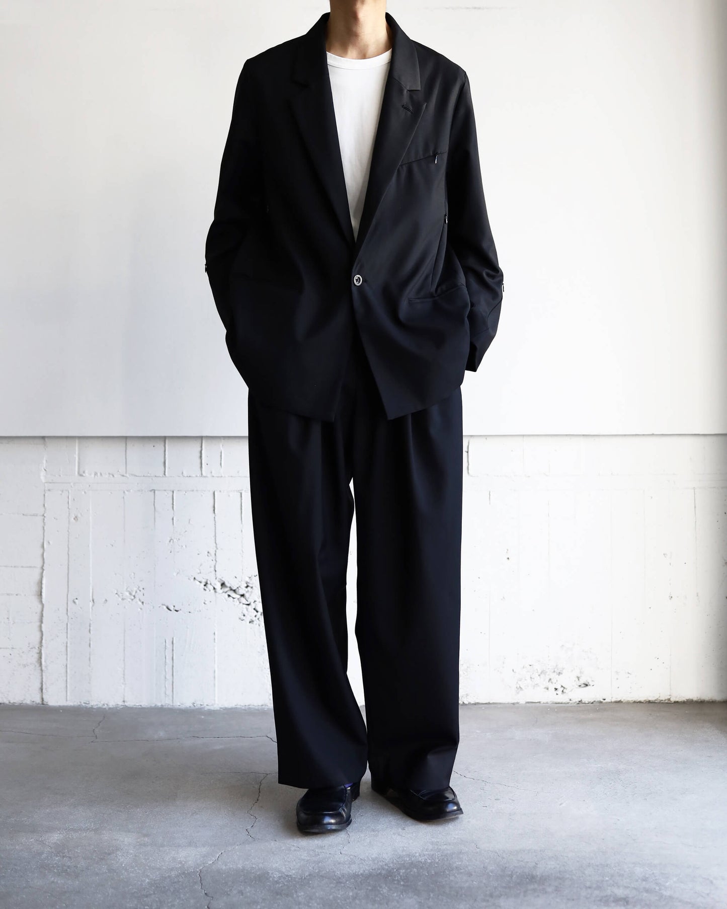 TAILORED JACKET "BLACK"