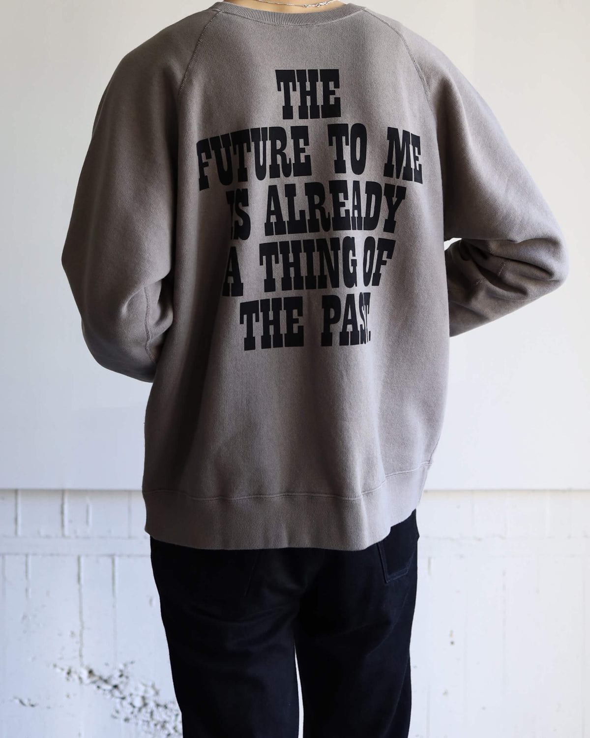 SINGER-SONG WRITER PRINT SWEATSHIRT "ATOM"