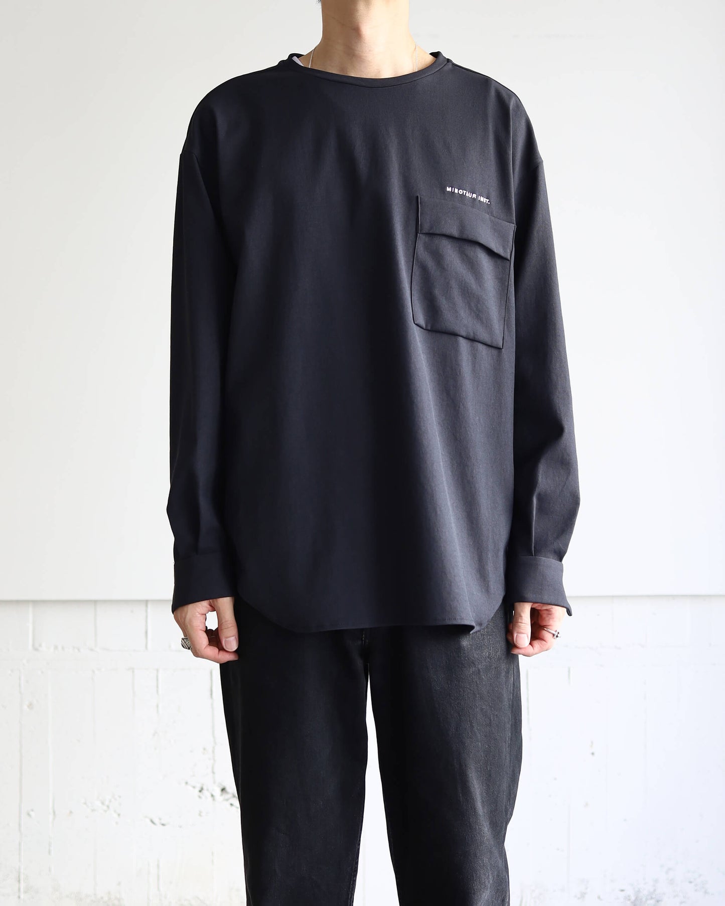 CREW SHIRTS "BLACK"