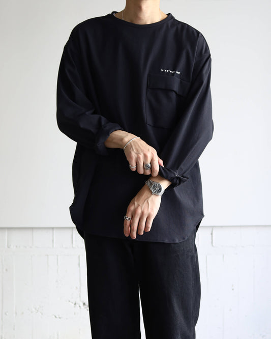 CREW SHIRTS "BLACK"