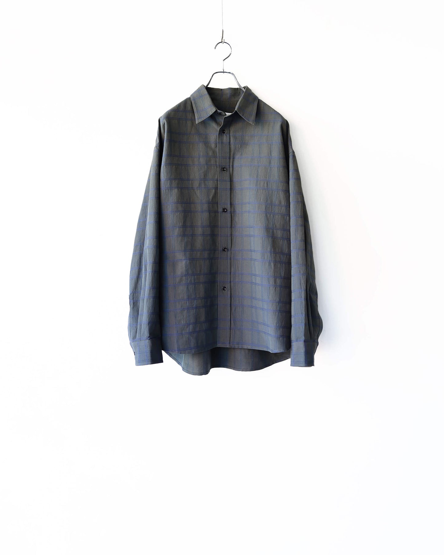 CHISHOLM SHIRT COTTON LINEN "CHECK"