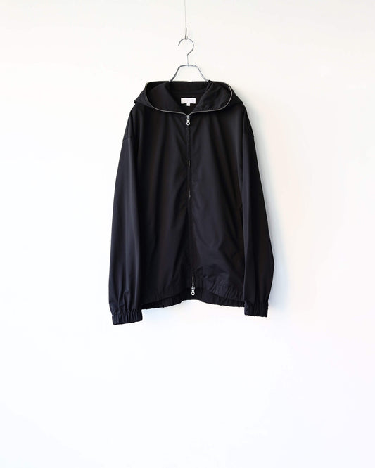 36G Nylon Hoodie "BLACK DYE"