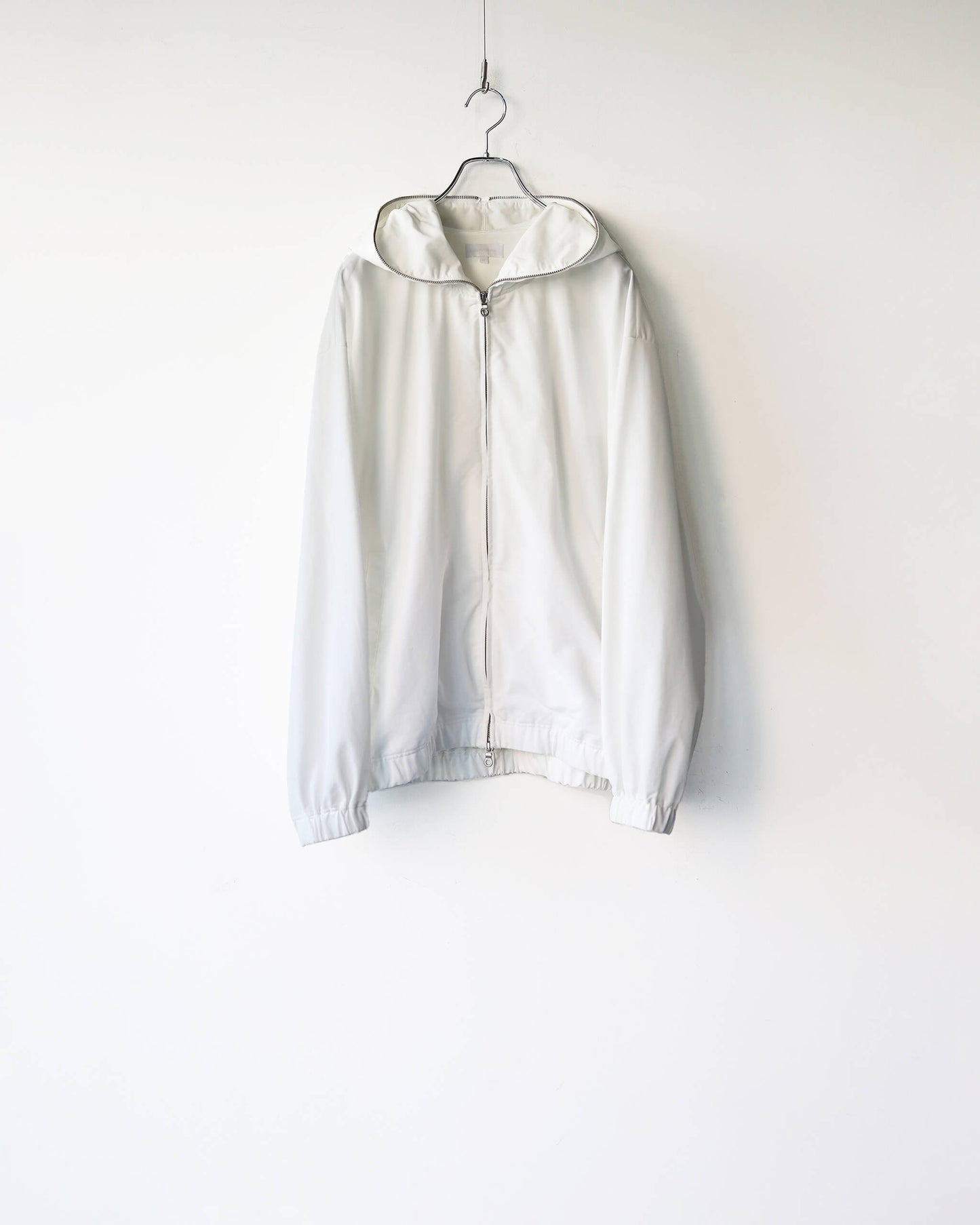 36G Nylon Hoodie "WHITE DYE"