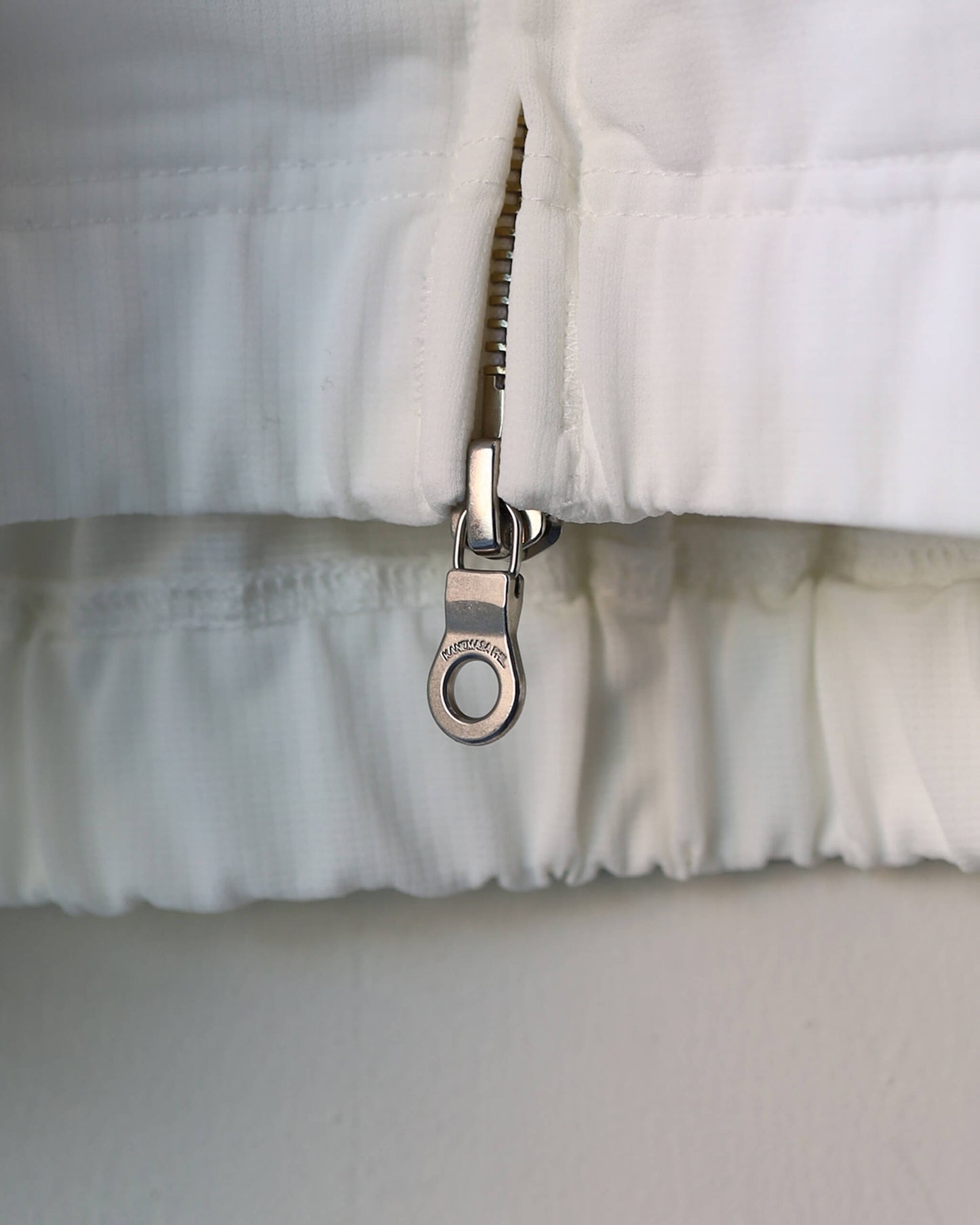 36G Nylon Hoodie "WHITE DYE"